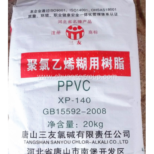 Tangshan Sanyou PVC Paste SY Z140 Z100 Z170